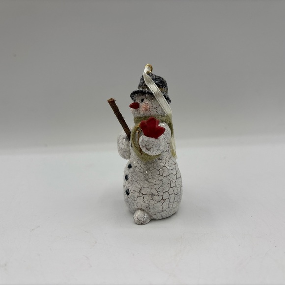 Hallmark Keepsake Ornament 2002 Vintage Snowy Friend Memories Of Christmas EUC - Picture 3 of 12